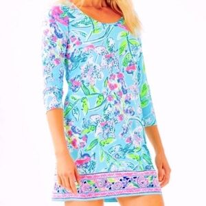 Lilly Pulitzer Beacon Dress L - Bali Blue Sway this way